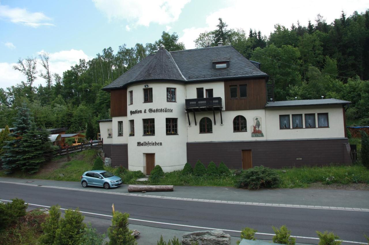 Hotel Waldfrieden Elsterberg Eksteriør billede
