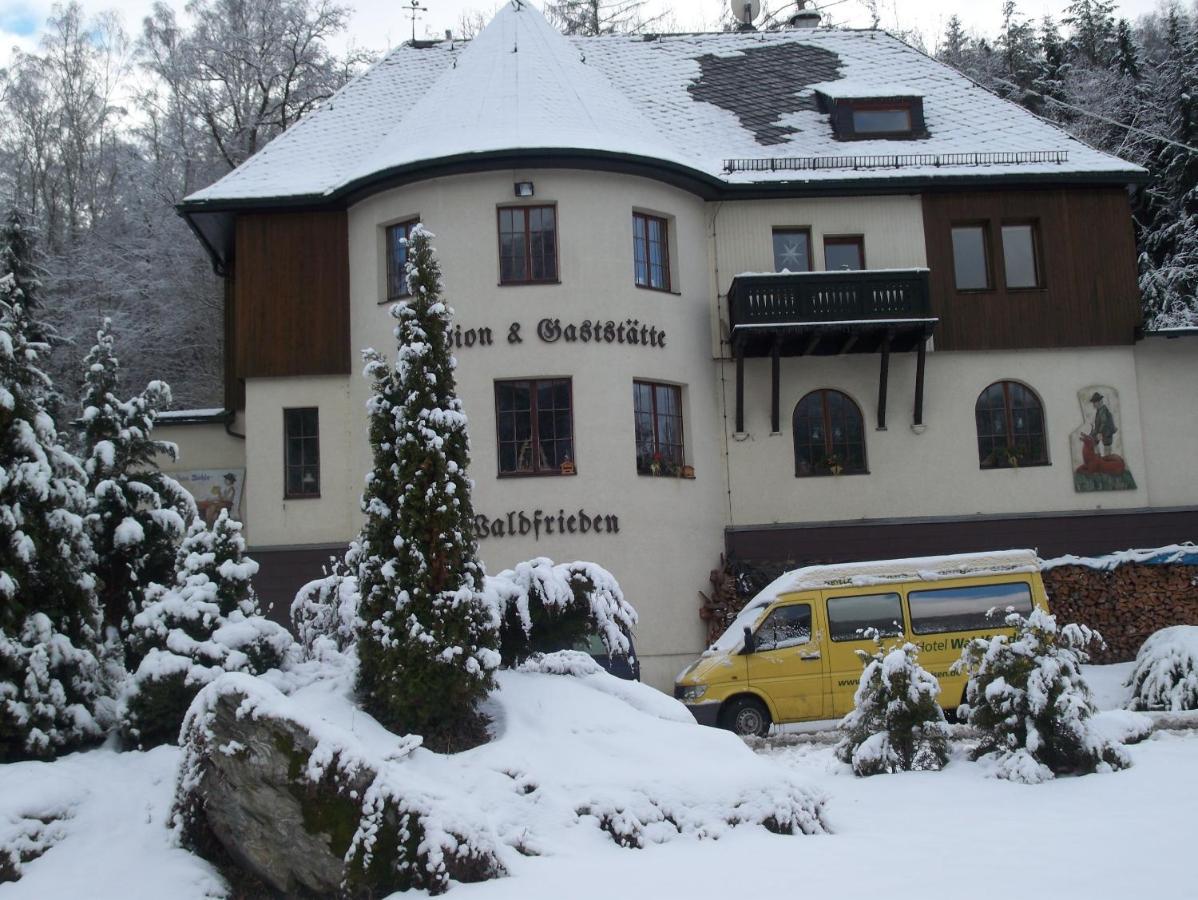 Hotel Waldfrieden Elsterberg Eksteriør billede